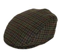 Dents Abraham Moon Flat Cap - Forest Green L L