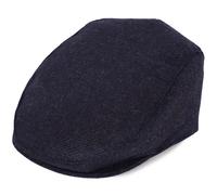 Dents Abraham Moon Flat Cap - Navy M M