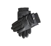 Dents Buxton Men's Touchscreen Leather Gloves BLACK/CHARCOAL L
