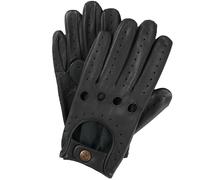 Dents Delta Leather Driving Gloves - British Green L