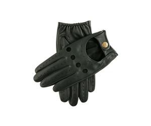 Dents Delta Men's Classic Leather Driving Gloves BRITISH RACING GREEN M