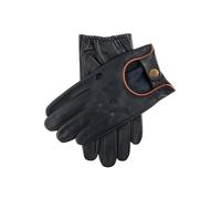 Dents Delta Men's Classic Leather Driving Gloves NAVY/TAN M