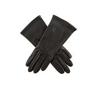 Dents Elizabeth Women's Silk Lined Leather Gloves BLACK 7