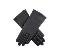 Dents Elizabeth Women's Silk Lined Leather Gloves NAVY 8