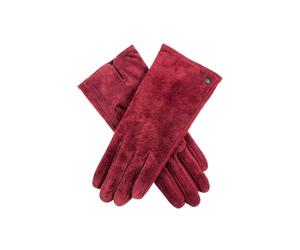 Dents Emily Women's Suede Gloves CLARET L