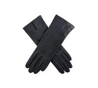 Dents Felicity Women's Silk Lined Leather Gloves NAVY 8
