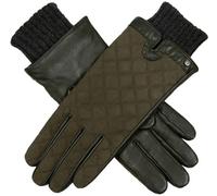 Dents Gloves Women's Arabella Dark Olive Wax M