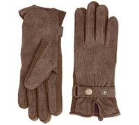 Dents Laura Women's Suede Walking Gloves OATMEAL S
