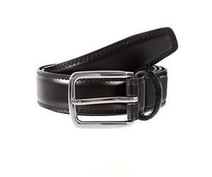 Dents Men’s Plain Leather Belt BLACK L