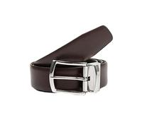 Dents Men’s Reversible Leather Belt BROWN/BLACK XL