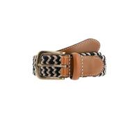 Dents Men’s Stretch Elastic Webbing Belt INK/BEIGE M