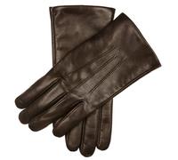 Dents Mens Andover Touchscreen Cashmere Lined Leather Gloves - Brown - Large