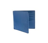 Dents Men's Beauley Pebble Grain Leather Slim Billfold Wallet with RFID Blocking Protection Royal Blue ONE