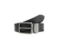 Dents Men's Brogue Style Reversible Leather Belt BLACK/TAN M