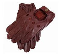 Dents Mens Delta Leather Driving Gloves - English Tan - Large