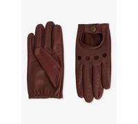 Dents Mens Dents Delta Unlined Leather Driving Gloves English Tan M