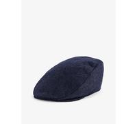 Dents Mens Dents Fernworthy Flat-Crown Wool Cap Navy L