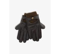 Dents Mens Dents Touch Leather Touchscreen Gloves Brown/Brown M