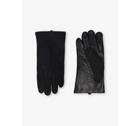Dents Mens Dents Touchscreen Suede Gloves Black L