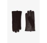Dents Mens Dents Touchscreen Suede Gloves Brown L
