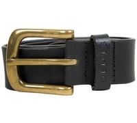 Dents Mens Heritage Smooth Leather Belt - Black - Large