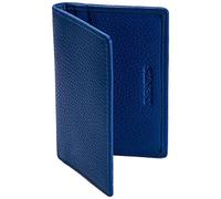 Dents Mens Pebble Grain RFID Card Holder - Royal Blue