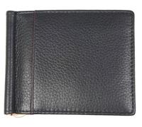 Dents Men's RFID Blocking Bifold Wallet in Pebble Grain Leather with Money Clip