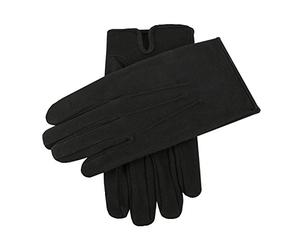 Dents Mens Savoy Cotton Gloves - Black - Extra Large