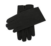 Dents Mens Savoy Cotton Gloves - Black - Medium