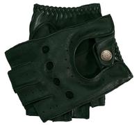 Dents Mens Snetterton Fingerless Driving Gloves - Racing Green