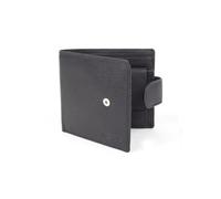 Dents Pebble Grain Leather Billfold Wallet with RFID Blocking Protection Black ONE