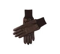 Dents Royale Men's Silk Lined Right Hand Leather Shooting Gloves BROWN 9