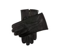 Dents Shaftesbury Men's Cashmere Lined Touchscreen Leather Gloves BLACK S