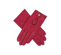 Dents Thruxton Women's Leather Classic Driving Gloves FUCHSIA 7.5