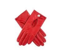 Dents Thruxton Women's Leather Driving Gloves BERRY 7.5