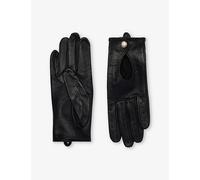 Dents Thruxton Women's Leather Driving Gloves BLACK 6.5