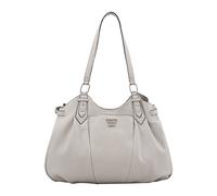 Dents Women's Eloris Leather Shoulder Bag in Grey Dents Grey