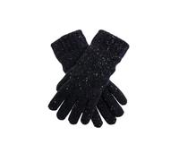 Dents Women's Lace Knit Gloves NAVY ONE