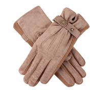 Dents Women's Laura Gloves, Oatmeal, Medium