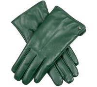 Dents Womens Maria Touch Screen Leather Gloves - Forest Green - Large