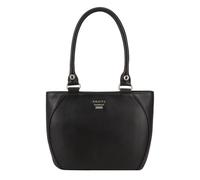 Dents Women's Oxford Leather Shoulder Bag in Black Dents Black