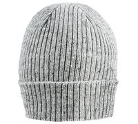 Dents Womens Ribbed Knit Beanie Hat - Dove Grey