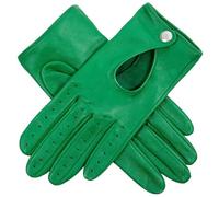 Dents Womens Thruxton Leather Driving Gloves - Emerald Green - Small