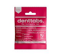Denttabs Toothpaste Tablets Strawberry Fluoride - Pack of 125