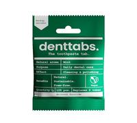 DENTTABS Teeth Cleaning Tablets - Fluoride-Free - Mint - Pack of 125