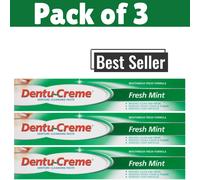 DENTU-CREME DENTURE CLEANSING PASTE - 75ML Long-Lasting Strong Hold Denture Uk