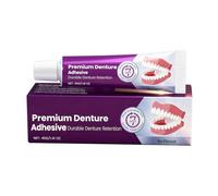 Denture Adhesive - Daily Repair Cushion Thermoplastic Adhesive for Strong Hold Soft Comfort, Quick and Secure Application with Travel Ready Use, Teeth Fixative for Men, Adults, Full Partial Wearers