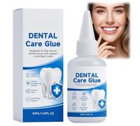 Denture Adhesive Glue 50ml,Denture Fixative for Secure False Teeth Bonding,Long-Lasting Tooth Glue for Crack Repair & Gap Filling,Oral Care for Confident Smile