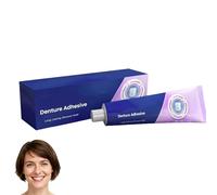 Denture Bond, Thermoplastic Denture Adhesive, Long-Lasting Denture Adherence, Convenient Dental Glue for Teeth, Improves Fit, Comfort and Stability (1pcs)