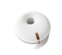 Denture Case Orthodontic Retainer Case with Aligner Removal Tool 2 Layers Travel Invisible Aligners Braces Denture Containe(White)